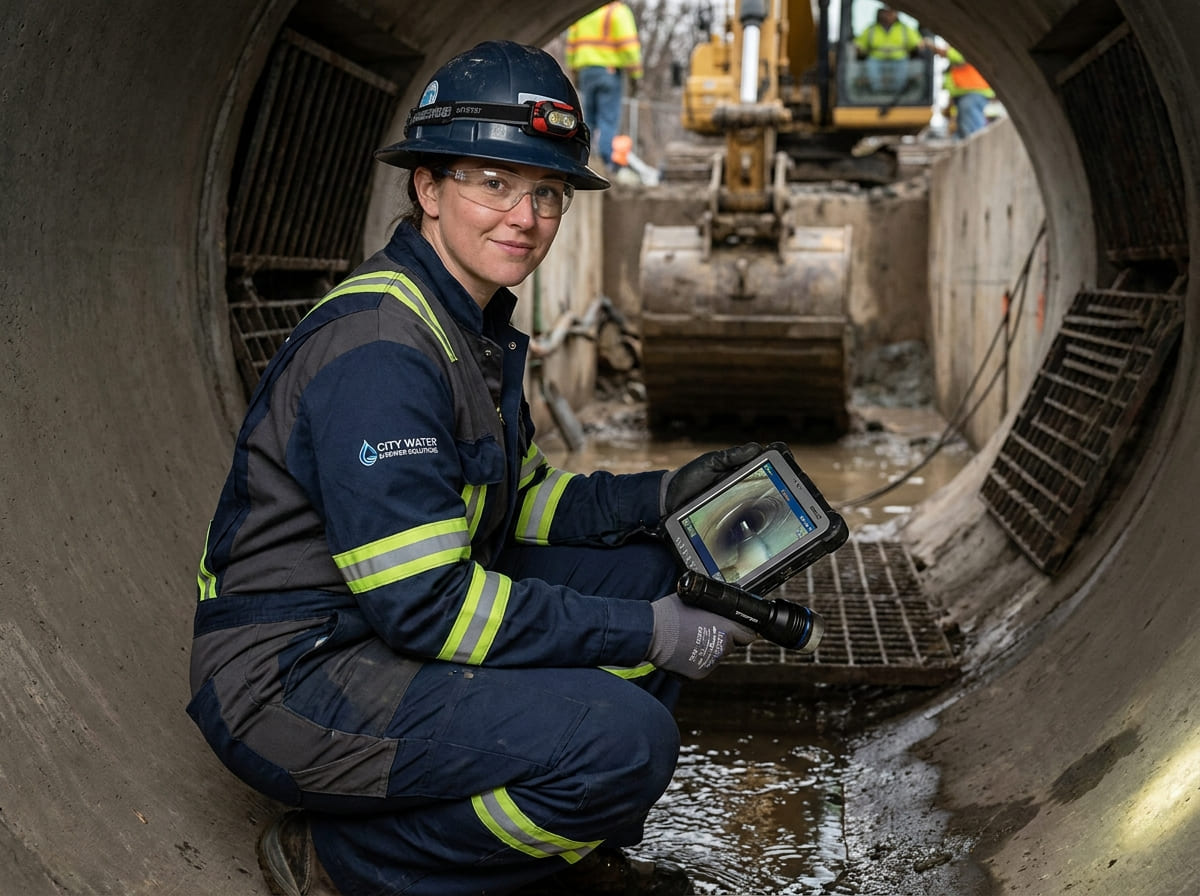 Sewer Line Inspection & Replacement in Rockdale